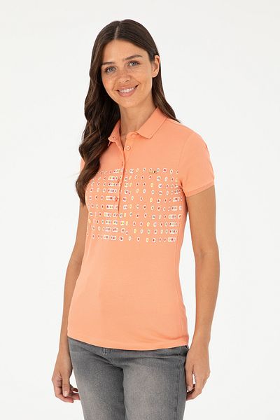 U.S. Polo Assn. Tricou pentru femei Somon 50282885 -VR047