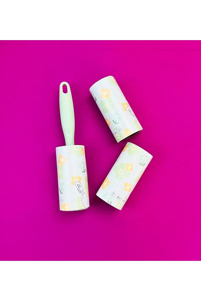 Gift Moda 60 Sheets Feather Collector Roller - 2 Spare Heads