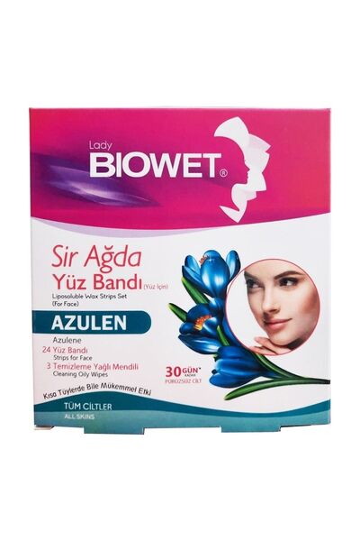 Genel Markalar Biowet Azulen Sir Ağda Yüz Bandı 27 Li