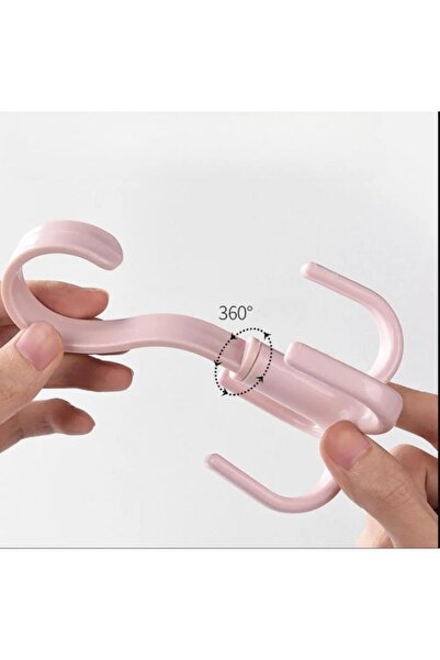 Hayveys 360stupňový otočný věšák se 4 háčky Šála, organizér na oblečení Věšák na kravaty