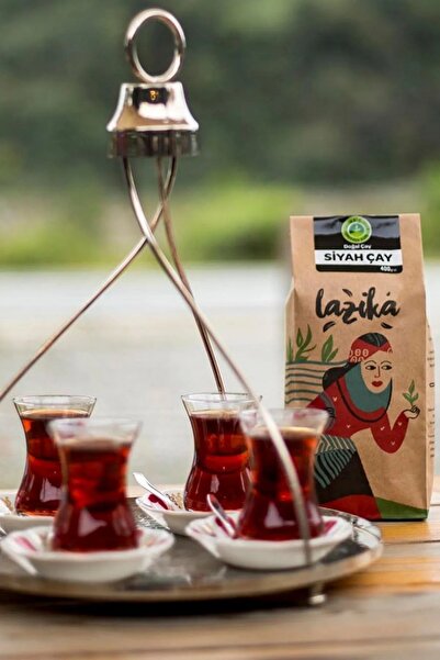 LAZİKA (4'LÜ SET) Çay Seti (4*350 g)- Doğal Siyah Çay, Bergamotlu, Yayla Çaylı, Portakal Kabuklu Çay