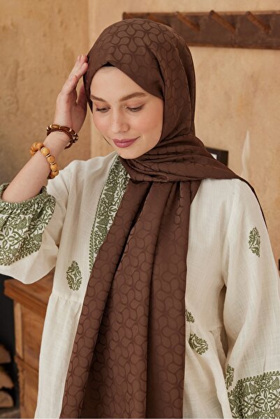 Modakaşmir Серія шарфів Іпексі Джакар з малюнком арахісу