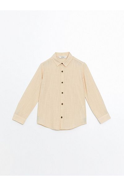 LC Waikiki LCW Basic Long Sleeve Boy's Shirt