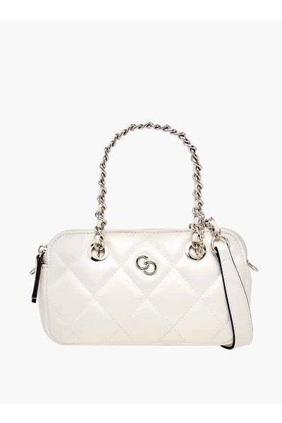 Celeste Quilted Crossbody Bag with Detachable Strap and Zip Closure