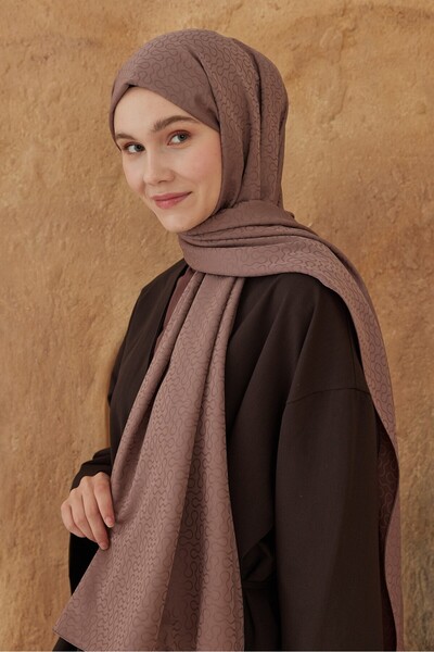 Modakaşmir İpeksi Jakar Serisi Damla Desen Şal