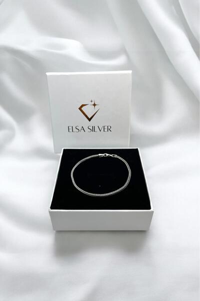 ADA LİFE GÜMÜŞ (ÖZEL KUTULU) 925 Ayar Gümüş 2,5-3 Mm Tilki Kuyruğu Erkek Bile...