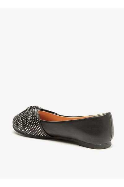 Celeste Girls' Embellished Slip-On Ballerina Shoes