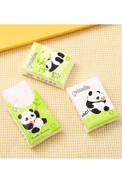 Gift Moda Figürlü Mini Cep Mendili 9'lu Set