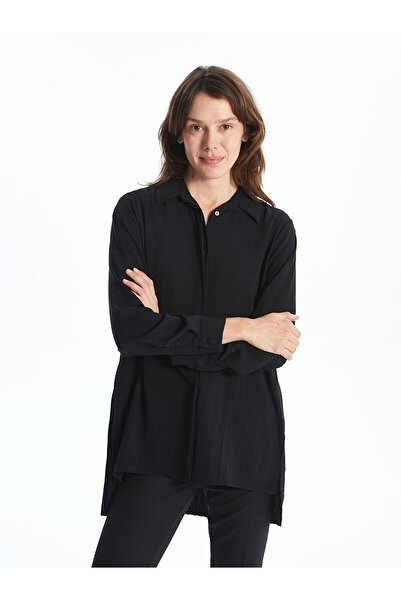 LC Waikiki Lcwk Düz Uzun Kollu Aerobin Kadın Gömlek