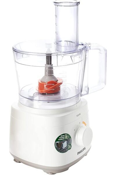 Philips معالج طعام مدمج من مجموعة ديلي كوليكشن، Hr7310/01، أبيض