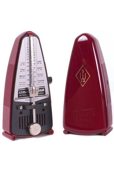 Wittner Wp834 Μετρονόμος Tactell Pıccolo Claret Red