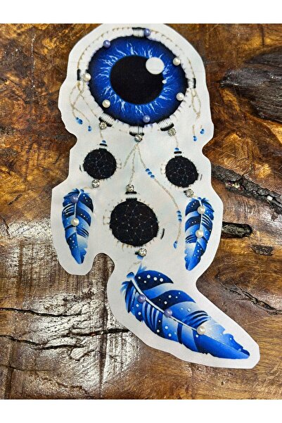 Gönülden Tasarım 28X13 CM CIRKON KAMEN ZLOČEŠĆE OKO B Sa perlama MANDALA ETNI...