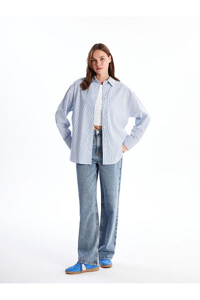 LC Waikiki Lcwk Striped Women's Shirt