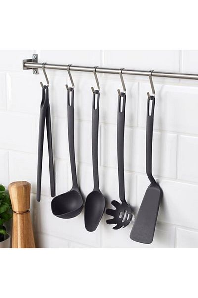 IKEA Gray Set of 5 Service Supplies - Fullandad