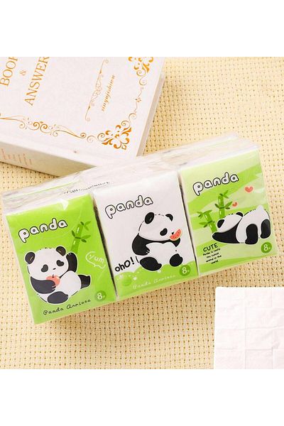 Gift Moda Set of 9 Figured Mini Pocket Handkerchiefs