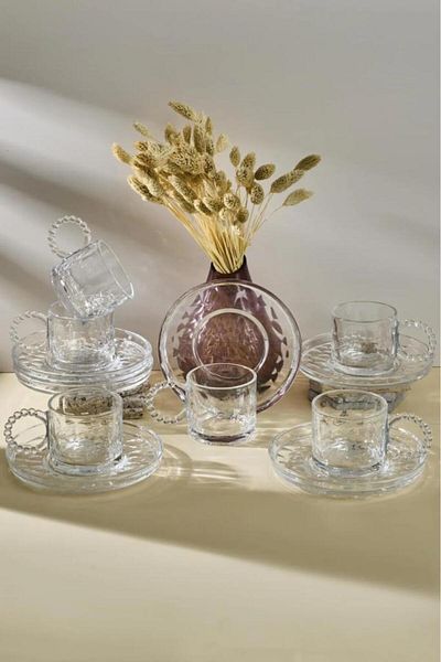 Perotti Ringo Stone 6-Piece 200ml Teacup - 15932