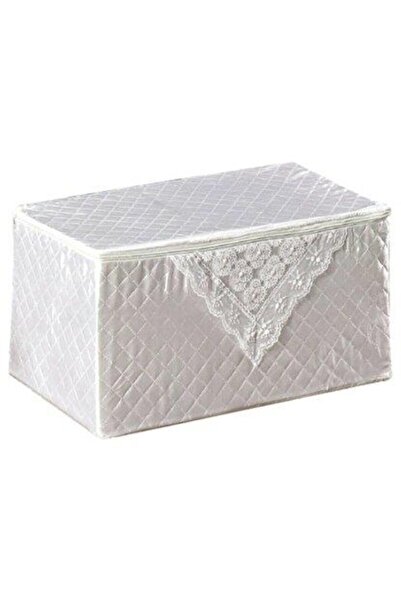 Kandilli Home 3 τεμάχια σατέν κουτί προίκας με πέρλα K Καπιτονέ i Y Μαξιλάρι ...