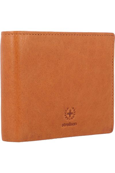 STRELLSON Blackwall Wallet RFID protection Leather 12 cm
