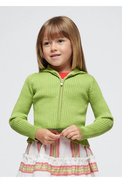 MAYORAL fetiță copil cu glugă cu fermoar tricotaje cardigan 3355