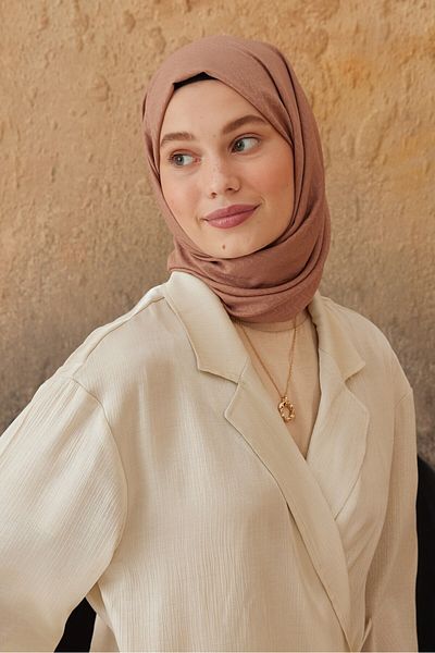 Modakaşmir شال بنمط متعرج من سلسلة جاكار ناعمة