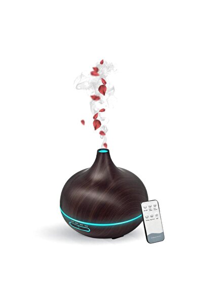 Genel Markalar Hava Nemlendirici Buhar Makinesi Ve Aroma Terapi Cihazı Led Işıklı Koyu Sl-168