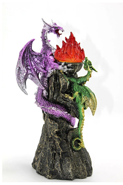 MEKs Polyester Ledli Dragon Figürü Alk2335