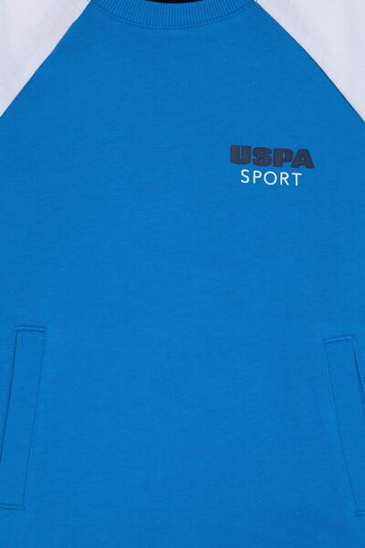 U.S. Polo Assn. Erkek Çocuk Saks Sweatshirt 50281477-VR045