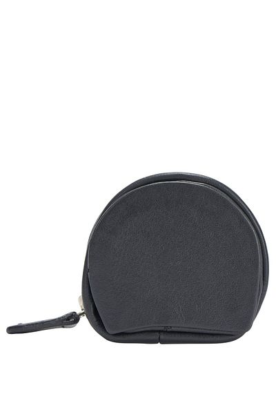 VOI Soft Ebony coin purse leather 7 cm