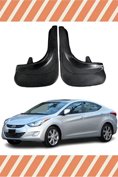 BAVETA Hyundai Elentra 2010-2015 2-Piece Dust Cover Fender Mudflap