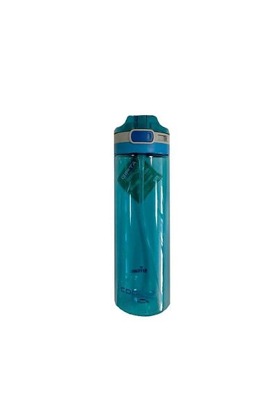 Gıpta Tritan Water Bottle with Trim Straw and Lock 600 ml Blue K7582