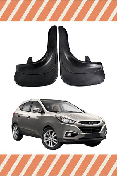 FİXFLEX Hyundai Ix 35 جميع الحالات 2 قطعة غطاء غبار واقي الطين