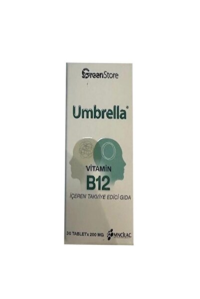 FİZYOPOL Umbrella Vitamin B12 30 Tablets
