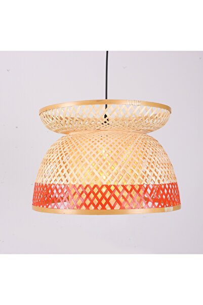 Mylamp Mahur Bambu Avize 45x30 cm