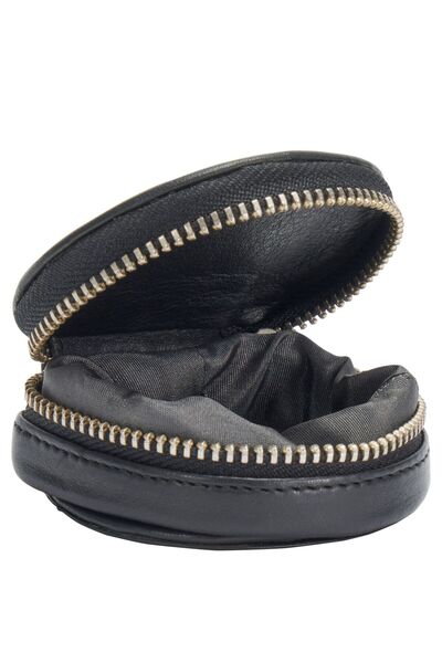 VOI Soft Ebony Münzbörse Leder 7 cm