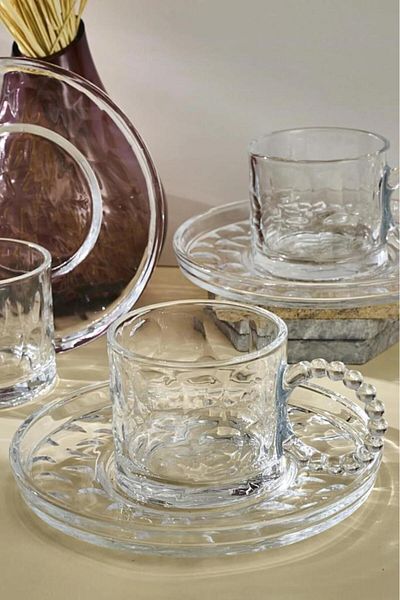 Perotti Ringo Stone 6-Piece 200ml Teacup - 15932