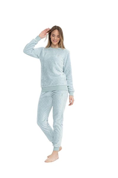 U.S. Polo Assn. BAZA. Polo Assn. Set de pijamale cu mânecă lungă și gât rotund pentru femei S25080
