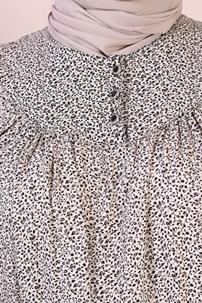 Ferace Long Summer Dress - Crispy Pattern