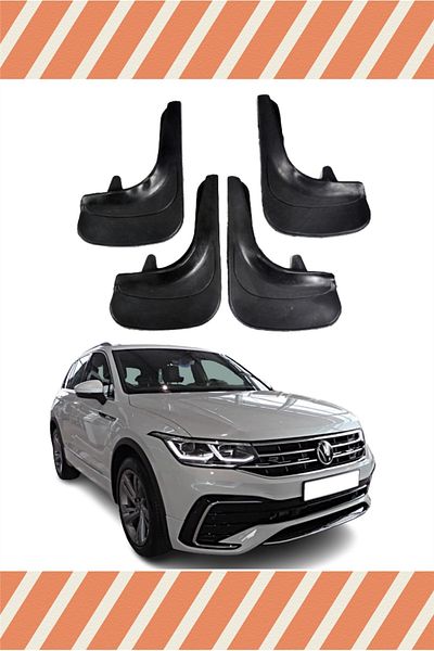 FİXFLEX Volswagen Tiguan All Cases 4-Piece Dust Cover Fender Mudflap