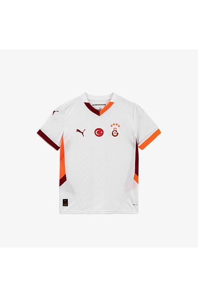 Puma Galatasaray 2024-25 Away Kids White Football Jersey