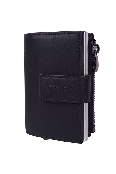 STRELLSON Carter C-Four Credit card case RFID protection Leather 6.5 cm