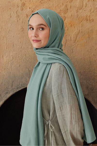 Modakaşmir Şal moale din seria Jacquard cu model cutie