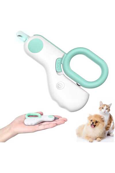 petgravity Işıklı Kedi Köpek Tırnak Makası Pet Evcil Hayvanları Için Led'li T...