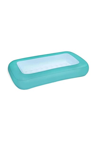 BESTWAY 165x104x25 cm Şişme Tabanlı Çocuk Havuzu W51115 Turkuaz