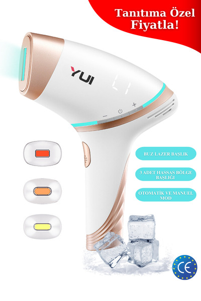 Yui Iplv15 Pro Vücut -yüz- Bikini Başlıklı Ağrısız Otomatik Ve Manuel Atım Bu...