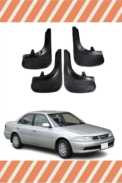 NOVDES Yb Toyota Carina 4-Piece Dust Cover Mudguard Mudflap