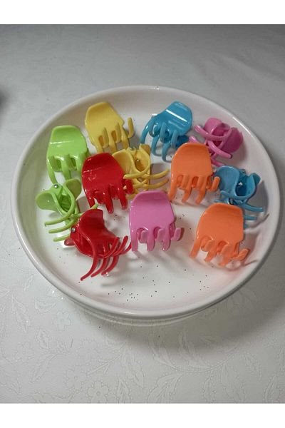 zeysu 12 Pieces Mixed Color Model Large Size Rake Latch Buckle Length 3 cm