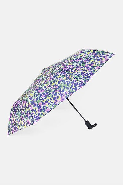 Aerosoles Classic Floral Printed Umbrella, Purple Combo