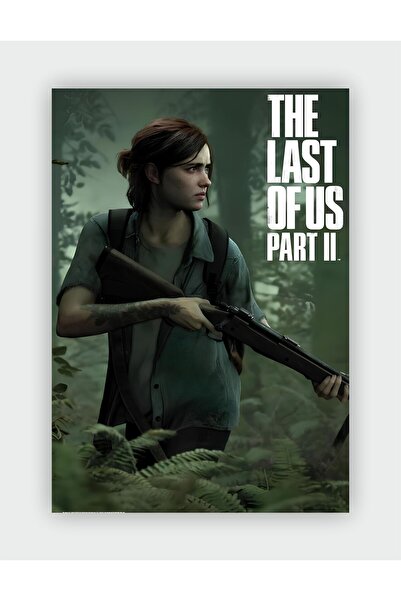 fırsatlar diyarı The Last Of Us 2 Game Duvar Posteri - Kalın Kağıt - Çerçevesiz