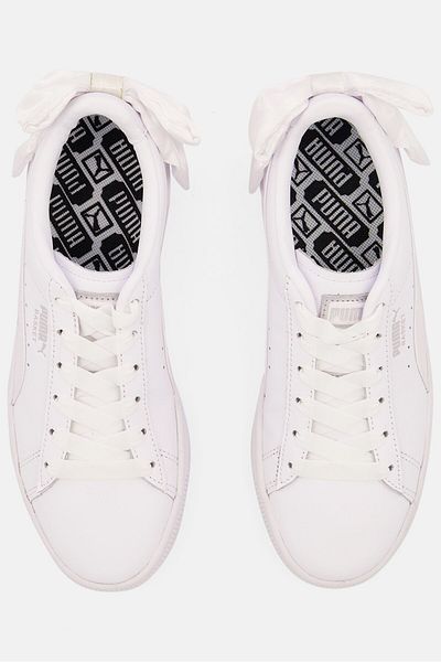 Puma BASKET BOW WN S White Women's Sneaker Shoes100462623
