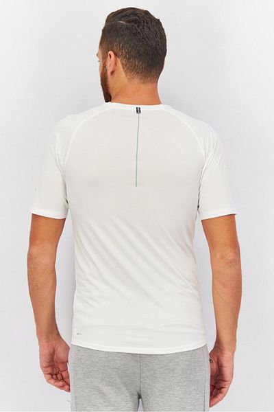 Puma Men Sportswear Fit Short Sleeves Running Jersey, White